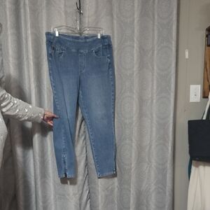 Belle by Kim Gravel Light Blue Skinny Jeans